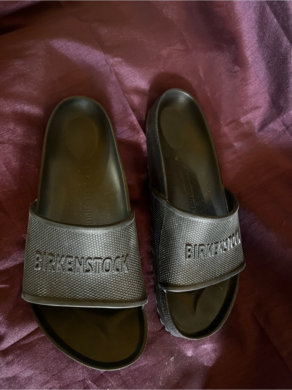 Birkenstock Black Men’s Slide Sandals